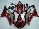 Rouge Gris Carénage Moto Yamaha YZF R6 2008-2016