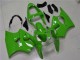 Vert Noir Carénage Moto Kawasaki ZX6R 2000-2002