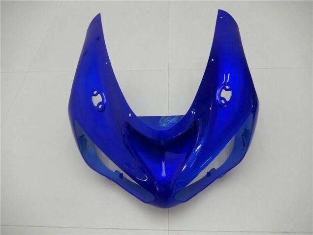Bleu Noir Mat Carénage Moto Kawasaki ZX6R 2005-2006