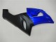 Bleu Noir Mat Carénage Moto Kawasaki ZX6R 2005-2006
