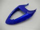 Bleu Noir Mat Carénage Moto Kawasaki ZX6R 2005-2006