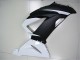 Blanc Noir Mat Carénage ABS Kawasaki ZX6R 2013-2018