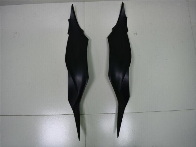 Blanc Noir Mat Carénage ABS Kawasaki ZX6R 2013-2018