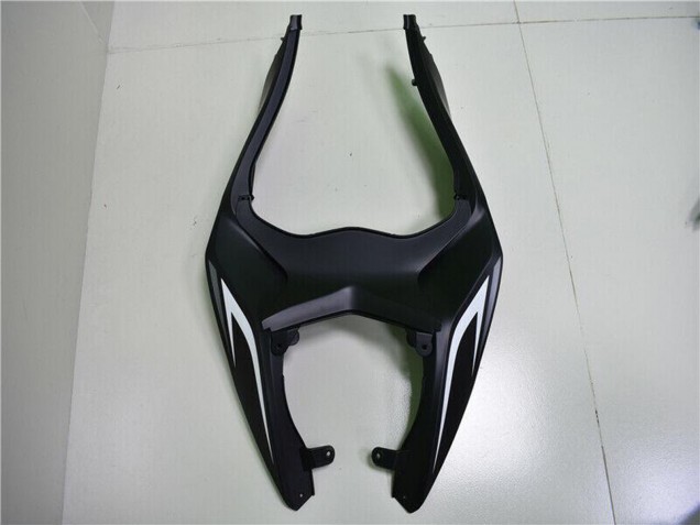 Blanc Noir Mat Carénage ABS Kawasaki ZX6R 2013-2018