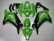 Vert Noir Brillant Carénages Moto Kawasaki ZX10R 2011-2015