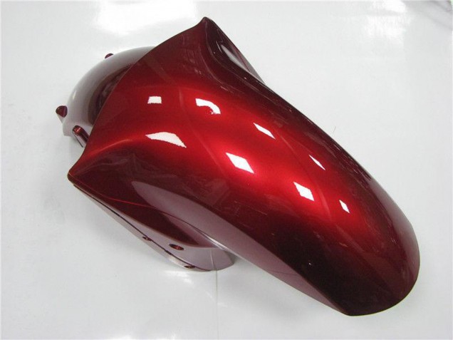 Rouge Noir Carénage Moto Kawasaki ZX14R ZZR1400 2006-2011