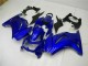 Bleu Carénage Moto Kawasaki EX250 2008-2012
