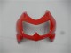 Rouge Blanc Noir Carénage Moto Kawasaki EX250 2008-2012