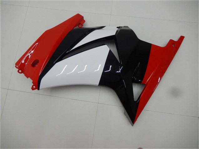 Rouge Blanc Noir Carénage Moto Kawasaki EX250 2008-2012