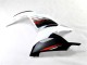Blanc Rouge Noir Carénages Moto Kawasaki Ninja 300 EX300R 2013-2024