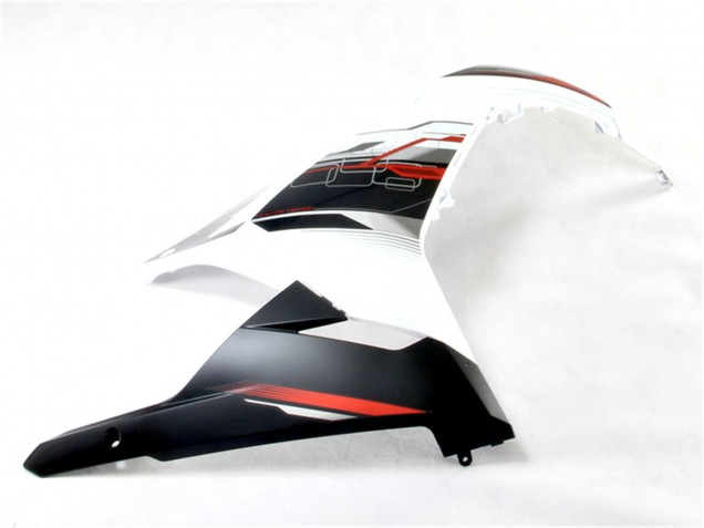 Blanc Rouge Noir Carénages Moto Kawasaki Ninja 300 EX300R 2013-2024