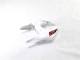 Blanc Rouge Noir Carénages Moto Kawasaki Ninja 300 EX300R 2013-2024