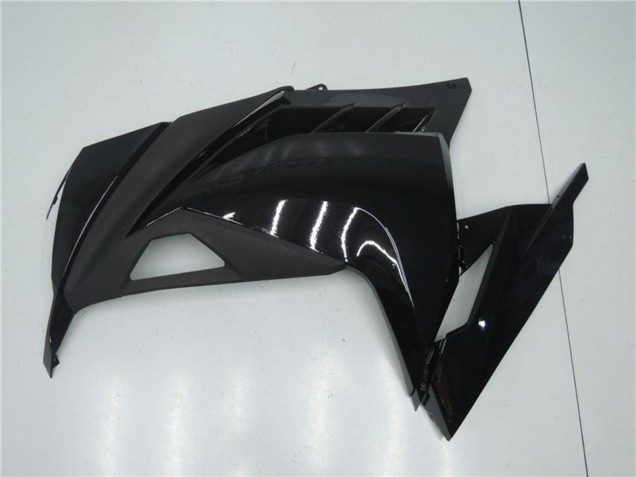 Noir Brillant Noir Mat Carénage Moto Kawasaki Ninja 300 EX300R 2013-2024