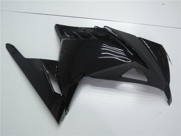 Noir Brillant Noir Mat Carénage Moto Kawasaki Ninja 300 EX300R 2013-2024
