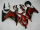 Rouge Noir Carénage Moto Kawasaki Ninja 300 EX300R 2013-2024