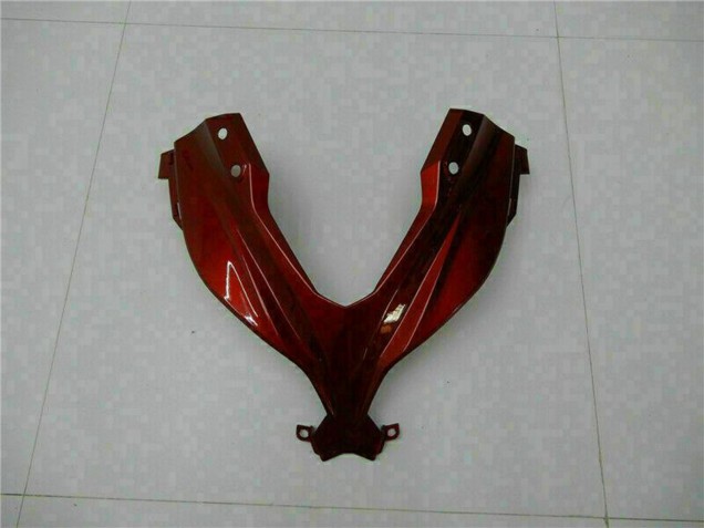 Rouge Noir Carénage Moto Kawasaki Ninja 300 EX300R 2013-2024