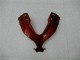 Rouge Noir Carénage Moto Kawasaki Ninja 300 EX300R 2013-2024