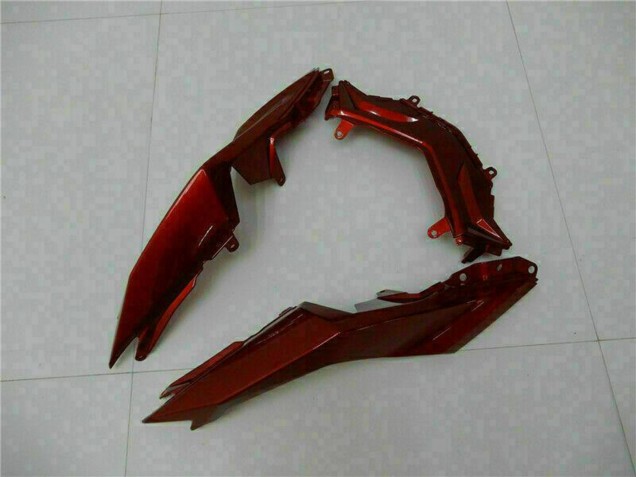 Rouge Noir Carénage Moto Kawasaki Ninja 300 EX300R 2013-2024