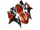 Orange Noir Mat Carénage Moto Yamaha YZF R1 2002-2003