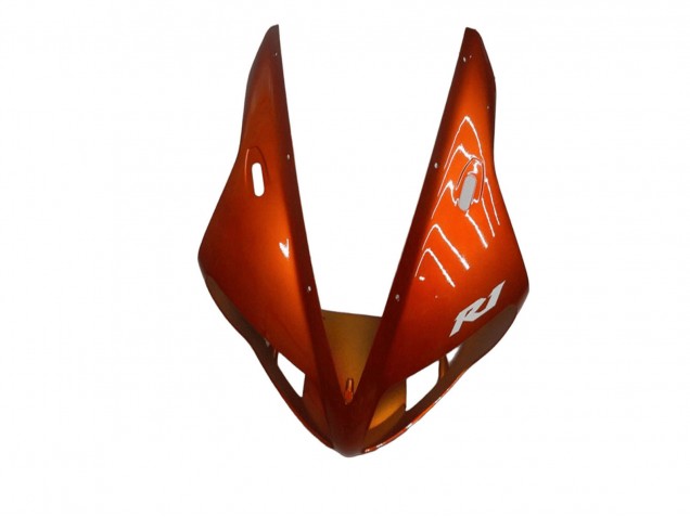 Orange Noir Mat Carénage Moto Yamaha YZF R1 2002-2003
