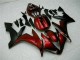 Rouge Marron Noir Mat Carénage Moto Yamaha YZF R1 2004-2006