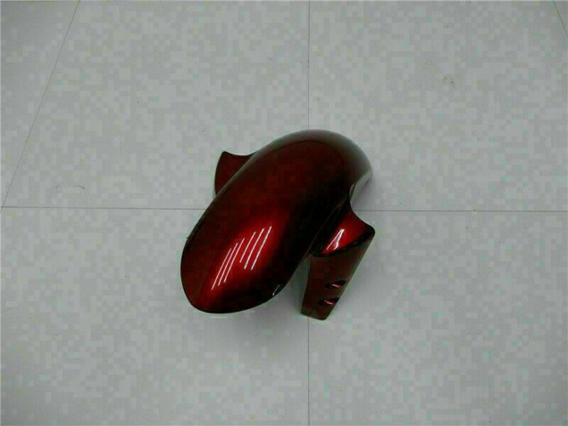 Rouge Marron Noir Mat Carénage Moto Yamaha YZF R1 2004-2006