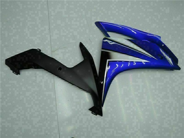 Bleu Blanc Noir Carénages Moto Yamaha YZF R1 2007-2008