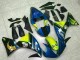 Bleu Jaune Requin Carénage Moto Yamaha YZF R1 2009-2011
