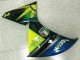 Bleu Jaune Requin Carénage Moto Yamaha YZF R1 2009-2011