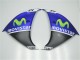 Bleu Blanc Noir Vert MoviStar Yamalube ENEOS Carénage Moto Yamaha YZF R1 2012-2014