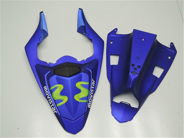 Bleu Blanc Noir Vert MoviStar Yamalube ENEOS Carénage Moto Yamaha YZF R1 2012-2014