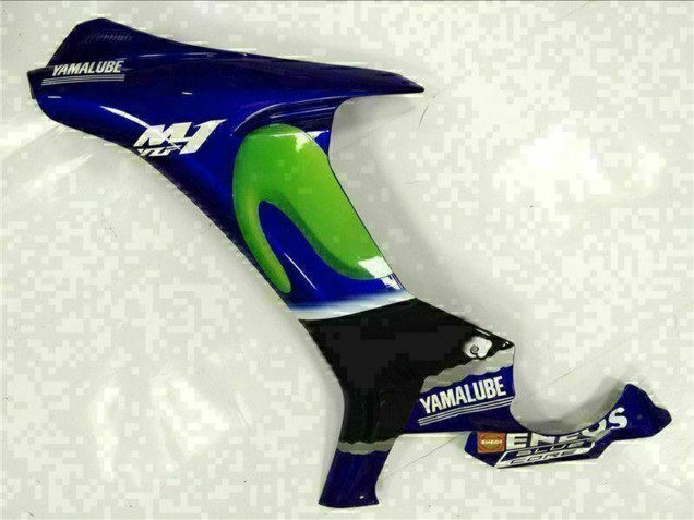 Bleu Argent Noir Vert MoviStar Carénage Moto Yamaha YZF R1 2015-2019