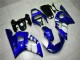 Bleu Blanc Carénage Moto Yamaha YZF R6 1998-2002