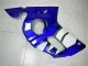 Bleu Blanc Carénage Moto Yamaha YZF R6 1998-2002