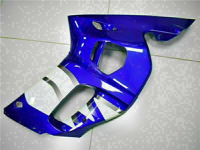 Bleu Blanc Carénage Moto Yamaha YZF R6 1998-2002