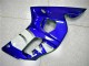Bleu Blanc Carénage Moto Yamaha YZF R6 1998-2002