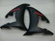 Noir Brillant Noir Mat Rouge Décalque Carénage Moto Yamaha YZF R6 2003-2004