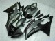 Gris Noir Mat Carénage Moto Yamaha YZF R6 2008-2016