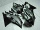 Gris Noir Mat Carénage Moto Yamaha YZF R6 2008-2016
