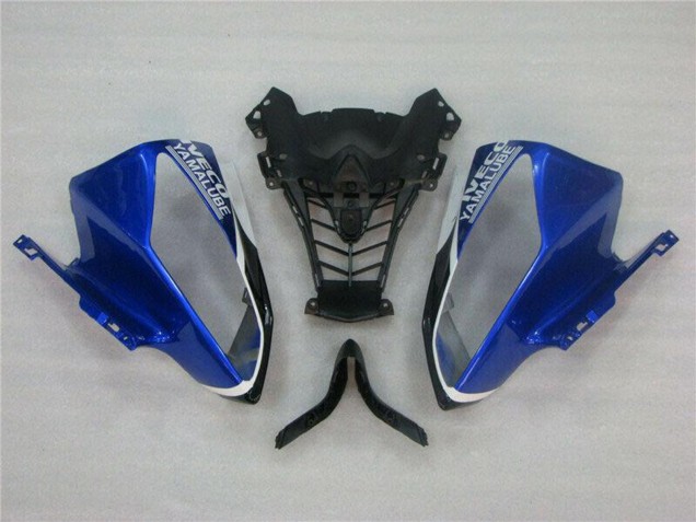 Blanc Bleu Noir ENEOS Semakin Didepan Carénage Moto Yamaha YZF R6 2008-2016