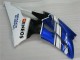 Blanc Bleu Noir ENEOS Semakin Didepan Carénage Moto Yamaha YZF R6 2008-2016