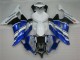Blanc Bleu Noir ENEOS Semakin Didepan Carénage Moto Yamaha YZF R6 2008-2016