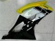 Jaune Blanc Noir Brillant Carénage Moto Yamaha YZF R6 2008-2016