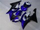 Blanc Bleu Noir Mat Carénage Moto Yamaha YZF R6 2008-2016