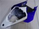 Blanc Bleu Noir Mat Carénage Moto Yamaha YZF R6 2008-2016