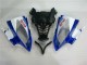 Blanc Bleu Rouge Sterilgarda Volvo Fimer Yamalube Carénage Moto Yamaha YZF R6 2008-2016