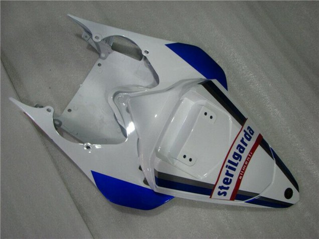 Blanc Bleu Rouge Sterilgarda Volvo Fimer Yamalube Carénage Moto Yamaha YZF R6 2008-2016