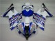 Blanc Bleu Rouge Sterilgarda Volvo Fimer Yamalube Carénage Moto Yamaha YZF R6 2008-2016
