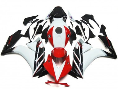 Blanc Rouge Noir Brillant Carénage Moto Honda CBR1000RR 2012-2016 Pas Chère