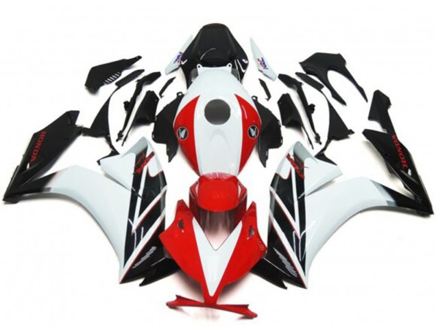 Blanc Rouge Noir Brillant Carénage Moto Honda CBR1000RR 2012-2016
